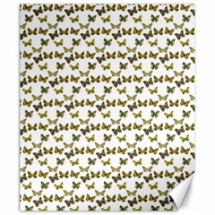 Moths Photos Motif Pattern Canvas 20  x 24 