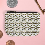 Moths Photos Motif Pattern Mini Coin Purse Front