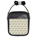 Moths Photos Motif Pattern Girls Sling Bag Front