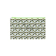 Moths Photos Motif Pattern Cosmetic Bag (XS)