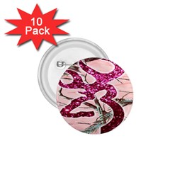 Browning Deer Glitter 1 75  Buttons (10 Pack) by artworkshop