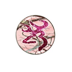 Browning Deer Glitter Hat Clip Ball Marker (4 Pack) by artworkshop