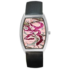 Browning Deer Glitter Barrel Style Metal Watch by artworkshop