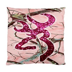 Browning Deer Glitter Standard Cushion Case (two Sides) by artworkshop