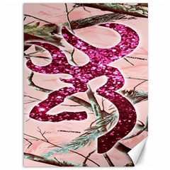 Browning Deer Glitter Canvas 36  X 48  by artworkshop