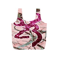 Browning Deer Glitter Full Print Recycle Bag (s) by artworkshop