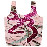 Browning Deer Glitter Full Print Recycle Bag (XXL) Back