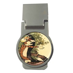 Calvin And Hobbes Money Clips (round)  by artworkshop