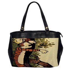 Calvin And Hobbes Oversize Office Handbag by artworkshop