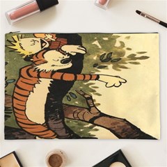 Calvin And Hobbes Cosmetic Bag (xxl) by artworkshop