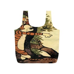 Calvin And Hobbes Full Print Recycle Bag (s) by artworkshop