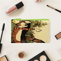 Calvin And Hobbes Cosmetic Bag (xs) by artworkshop