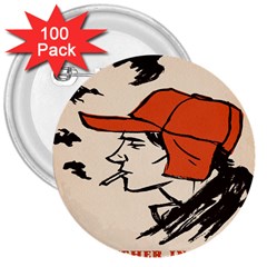 Catcher In The Rye 3  Buttons (100 Pack)  by artworkshop