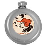 Catcher In The Rye Round Hip Flask (5 oz) Front