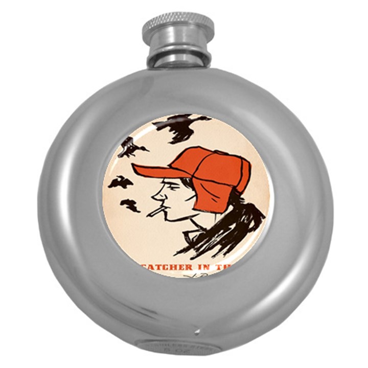 Catcher In The Rye Round Hip Flask (5 oz)