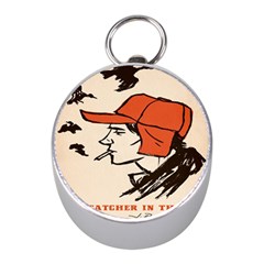 Catcher In The Rye Mini Silver Compasses by artworkshop