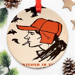 Catcher In The Rye Ornament (round) by artworkshop