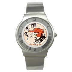 Catcher In The Rye Stainless Steel Watch by artworkshop