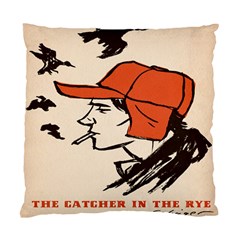 Catcher In The Rye Standard Cushion Case (one Side) by artworkshop