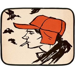 Catcher In The Rye Double Sided Fleece Blanket (mini)  by artworkshop