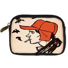 Catcher In The Rye Digital Camera Leather Case by artworkshop