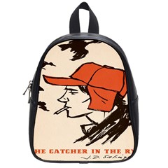 Catcher In The Rye School Bag (small) by artworkshop