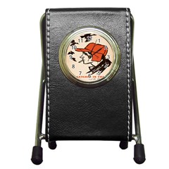 Catcher In The Rye Pen Holder Desk Clock by artworkshop