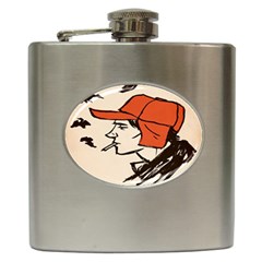 Catcher In The Rye Hip Flask (6 Oz) by artworkshop