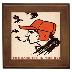 Catcher In The Rye Framed Tile by artworkshop