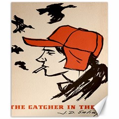 Catcher In The Rye Canvas 8  X 10  by artworkshop