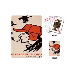 Catcher In The Rye Playing Cards Single Design (mini) by artworkshop