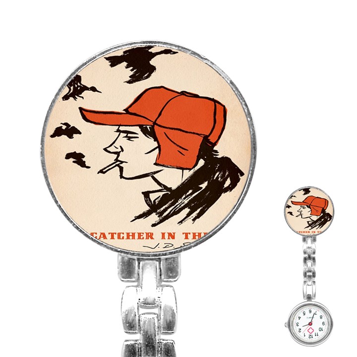 Catcher In The Rye Stainless Steel Nurses Watch