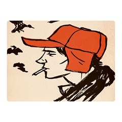 Catcher In The Rye Double Sided Flano Blanket (mini)  by artworkshop