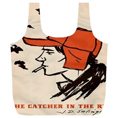 Catcher In The Rye Full Print Recycle Bag (xl) by artworkshop