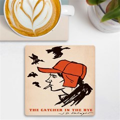 Catcher In The Rye Uv Print Square Tile Coaster  by artworkshop