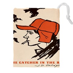 Catcher In The Rye Drawstring Pouch (5xl) by artworkshop