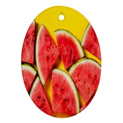 Watermelon Ornament (oval)