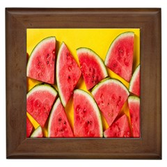 Watermelon Framed Tile