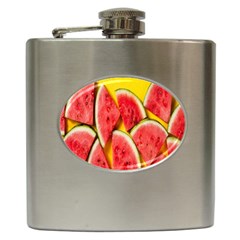 Watermelon Hip Flask (6 Oz) by artworkshop