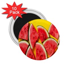 Watermelon 2 25  Magnets (10 Pack)  by artworkshop