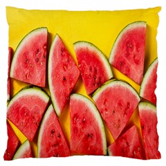 Watermelon Large Flano Cushion Case (one Side) by artworkshop