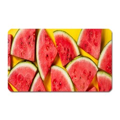 Watermelon Magnet (rectangular) by artworkshop