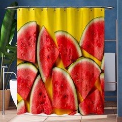 Watermelon Shower Curtain 60  X 72  (medium)  by artworkshop