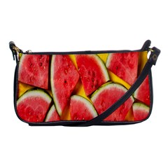 Watermelon Shoulder Clutch Bag by artworkshop