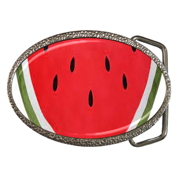 Watermelon Pillow Fluffy Belt Buckles