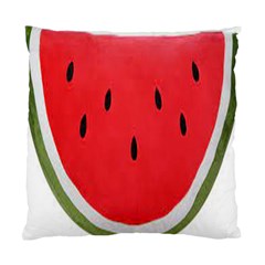 Watermelon Pillow Fluffy Standard Cushion Case (one Side) by artworkshop