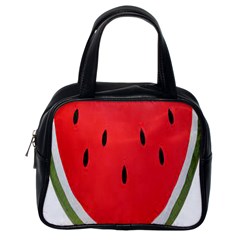 Watermelon Pillow Fluffy Classic Handbag (one Side) by artworkshop