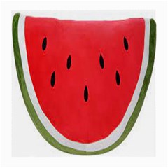 Watermelon Pillow Fluffy Medium Glasses Cloth (2 Sides) by artworkshop