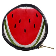 Watermelon Pillow Fluffy Mini Makeup Bag by artworkshop