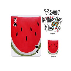 Watermelon Pillow Fluffy Playing Cards 54 Designs (mini) by artworkshop